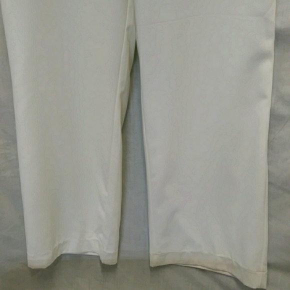Renuar High Waisted Ivory Slacks With Full Lining, Size 10 NWT - Picture 2 of 6